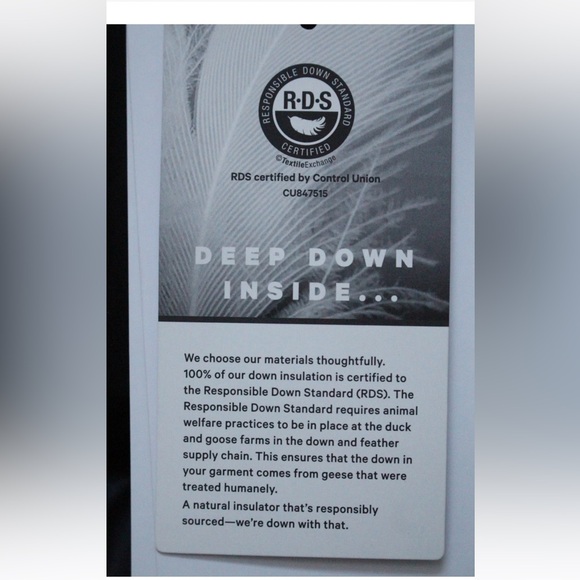 NWT Lululemon Featherweight 900 Down Long Jacket Black $598 - Size XS / 6 - Picture 12 of 15